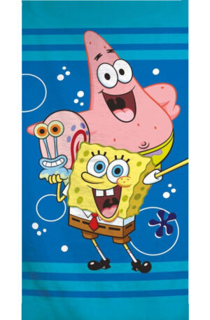 SpongyaBob-Under-the-Sea-furdolepedo-strand-torolk