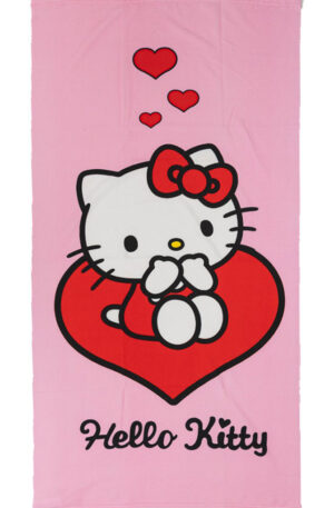 Hello-Kitty-Love-furdolepedo-strand-torolkozo-70x1