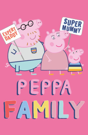 Peppa-malac-Family-Pink-polar-takaro-100x140cm