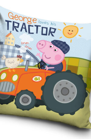 Peppa-malac-Tractor-parnahuzat-40x40-cm-Velur