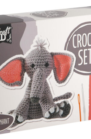Elefant-Craft-kreativ-horgolo-szett