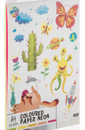 Szines-neon-Moxy-kreativ-papir-szett-40-iv