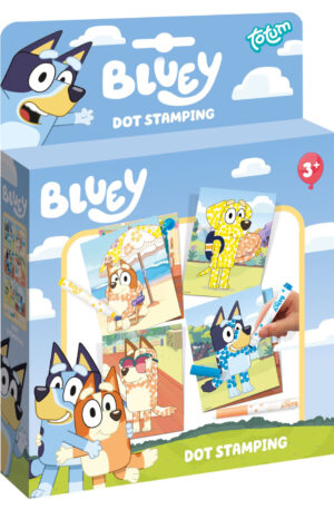Bluey-Rest-pontbelyegzo-kreativ-szett