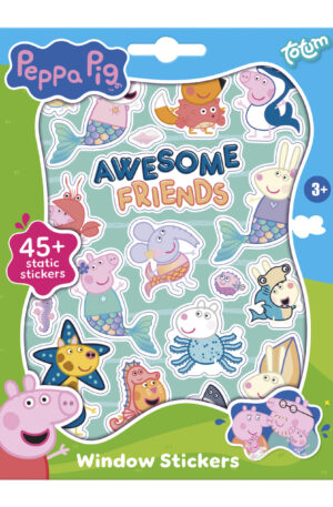 Peppa-malac-Awesome-Friends-ablakmatrica-szett