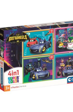 Batman-Batwheels-4-az-1-ben-puzzle-Clementoni