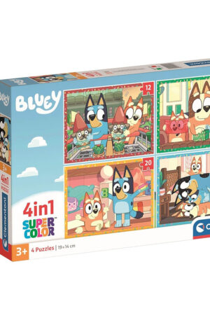 Bluey-4-az-1-ben-puzzle-Clementoni