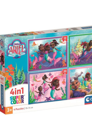 Disney-Hercegnok-Ariel-4-az-1-ben-puzzle-Clementon