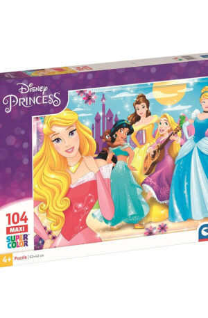 Disney-Hercegnok-104-db-os-maxi-puzzle-Clementoni