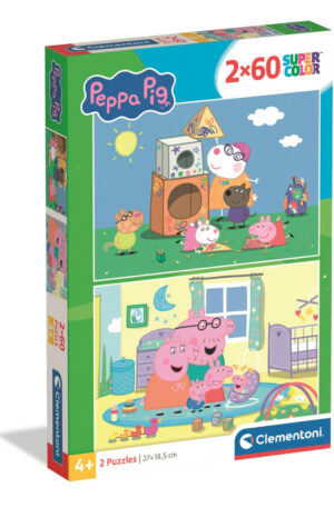 Peppa-malac-Family-Fun-2x60-db-os-puzzle-Clementon