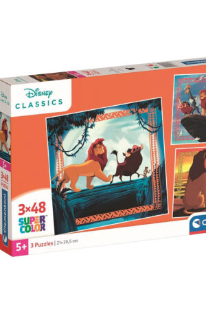 Disney-Az-Oroszlankiraly-3x48-db-os-puzzle-Clement
