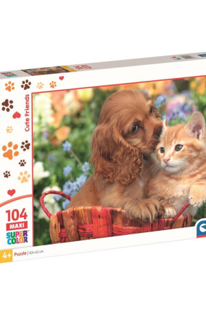Allatos-Cute-Friends-104-db-os-maxi-puzzle-Clement