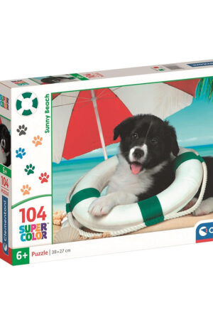 Kutyas-Sunny-Beach-104-db-os-puzzle-Clementoni