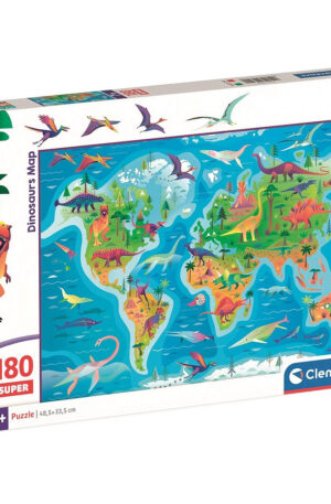 Dinoszaurusz-Map-180-db-os-puzzle-Clementoni