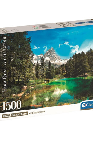 Uj-Zeland-Blue-Lake-1500-db-os-Compact-puzzle-Clem