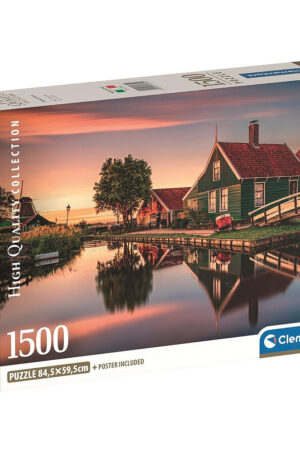 Hollandia-Zaanse-Schans-1500-db-os-Compact-puzzle