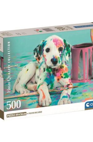 Kutyas-Dalmatian-500-db-os-puzzle-Clementoni