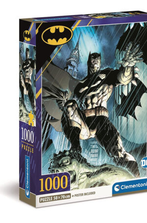 Batman-Rainy-1000-db-os-Compact-puzzle-Clementoni