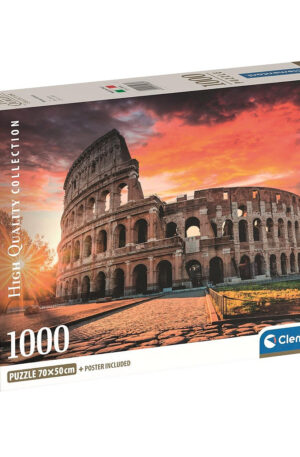 Roma-Colosseum-Sunset-1000-db-os-puzzle-Clementoni