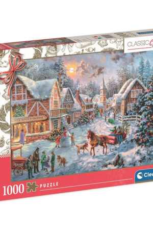 Karacsony-Getting-Ready-1000-db-os-puzzle-Clemento