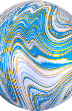 Colorful-Blue-gomb-folia-lufi-40-cm