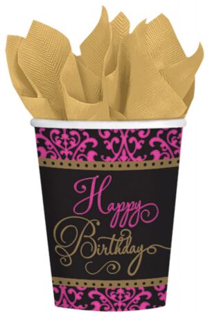 Happy-Birthday-papir-pohar-18-db-os-266-ml