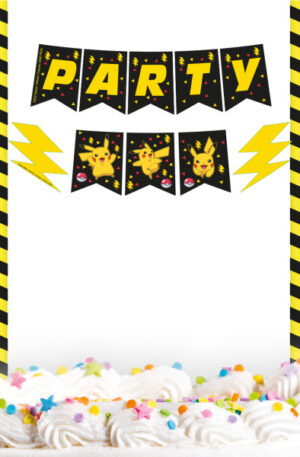 Pokemon-Thunder-torta-dekoracio-25-cm