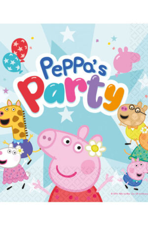 Peppa-malac-Celebration-szalveta-16-db-os-33x33-cm