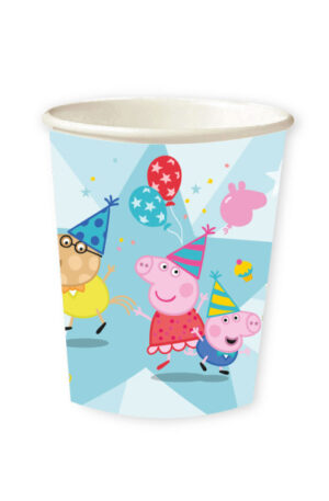 Peppa-malac-Celebration-papir-pohar-8-db-os-250-ml