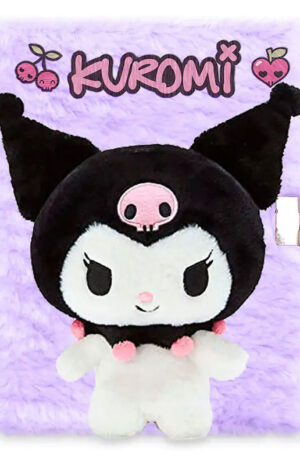 Hello-Kitty-Kuromi-3D-pluss-A5-lakatos-naplo