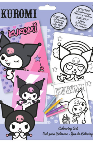 Hello-Kitty-Kuromi-szinezo-szett