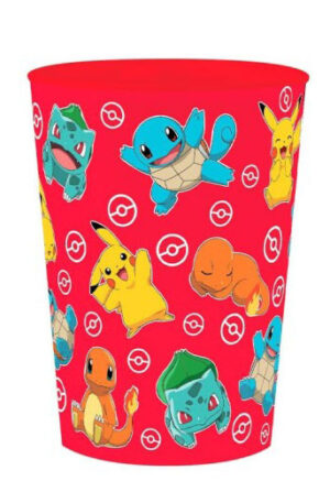 Pokemon-Red-muanyag-pohar-250-ml