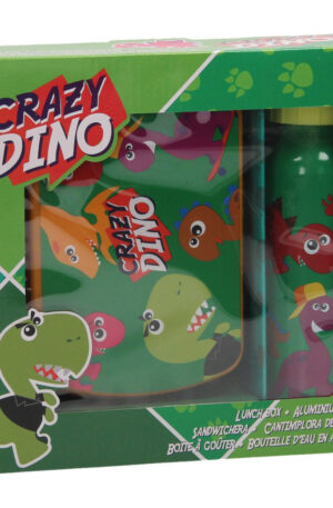 Dinoszaurusz-Crazy-szendvicsdoboz-aluminium-kulacs