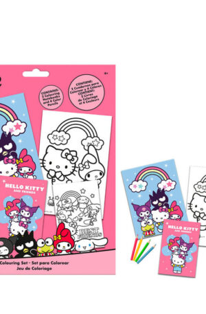 Hello-Kitty-Friends-szinezo-szett