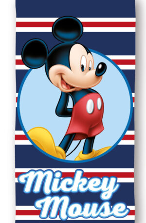 Disney-Mickey-Navy-Stripe-furdolepedo-strand-torol