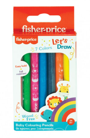 Fisher-Price-baba-szines-ceruza-7-db-os