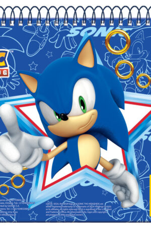 Sonic-a-sundiszno-A-4-spiral-vazlatfuzet-30-lapos