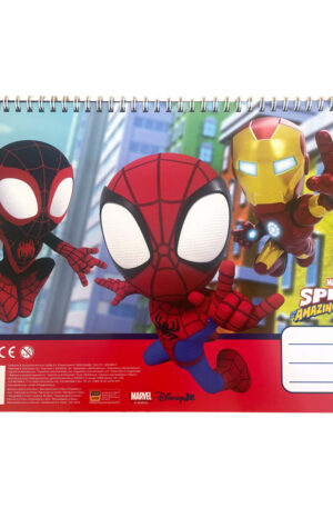 Pokember-Spidey-Web-A-4-spiral-vazlatfuzet-40-lapo