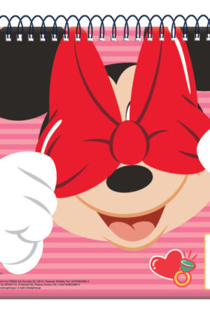 Disney-Minnie-Wink-A-4-spiral-vazlatfuzet-30-lapos