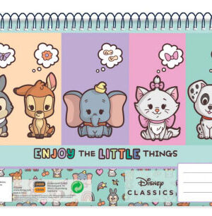 Disney-Classics-Animals-A-4-spiral-vazlatfuzet-30-l