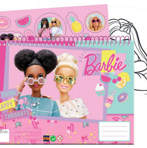 Barbie-Happy-Thoughts-A-4-spiral-vazlatfuzet-40-la