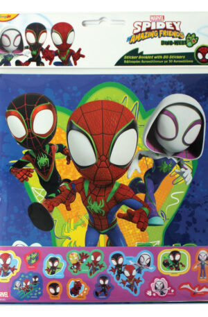 Pokember-Spidey-Dino-Webs-matricas-album-50-db-mat