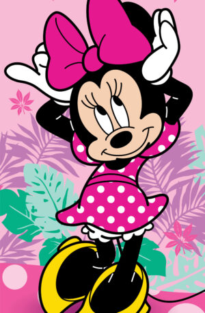 Disney-Minnie-Pritty-in-Pink-furdolepedo-strand-to