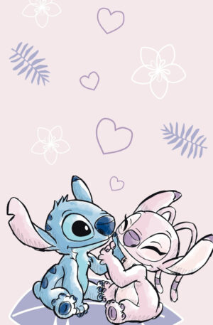 Disney-Lilo-es-Stitch-A-csillagkutya-Pink-furdolep