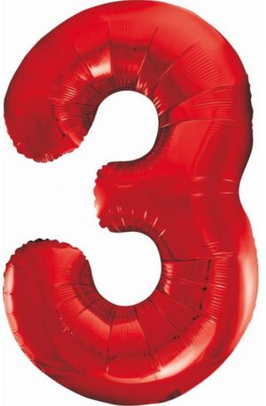 Red-Piros-3-as-szam-folia-lufi-85-cm