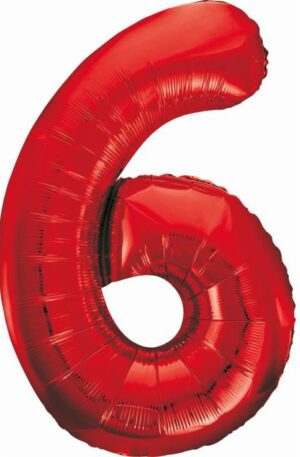 Red-Piros-6-os-szam-folia-lufi-85-cm