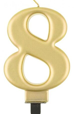 Gold-Metallic-Arany-szamgyertya-tortagyertya-8-as
