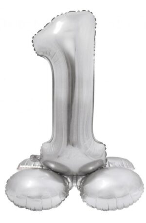 Silver-Ezust-1-es-szam-folia-lufi-talppal-72-cm