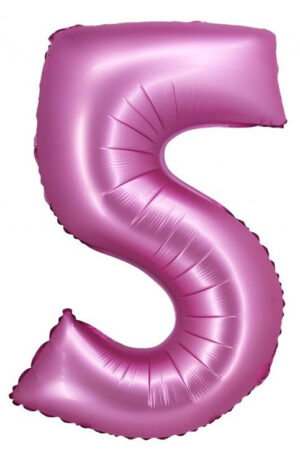 Satin-Pink-Rozsaszin-5-os-szam-folia-lufi-76-cm