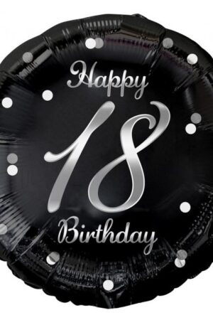 Happy-Birthday-Black-Silver-folia-lufi-36-cm