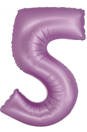 Lavender-Matt-Levendula-5-os-szam-folia-lufi-76-cm